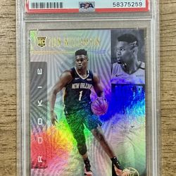 2019-20 Chronicles Illusions ZION WILLIAMSON #151 RC PSA 9 Pelicans