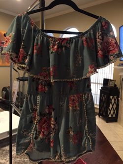 Juniors size small rompers
