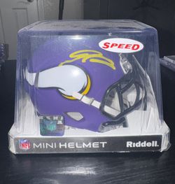 Jordan Addison Autographed Vikings Mini Helmet
