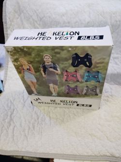 Henkelion Weighted Vest 8lbs
1 Blk & 2 Gray