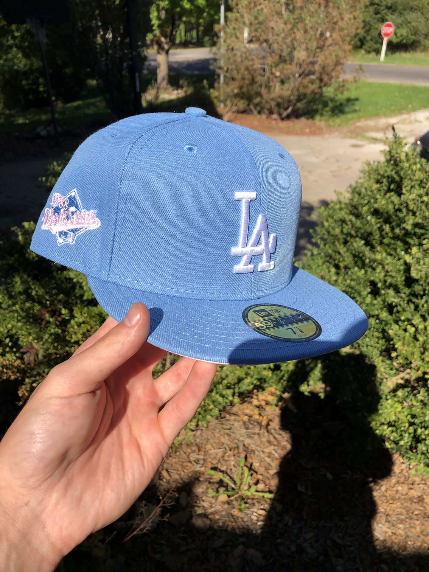 New Era LA Dodger Cotton Candy Fitted Hat