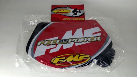 FMF BMX race bike number plate