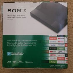 SONY BDP S3700 BLU RAY DISC/DVD WIFI