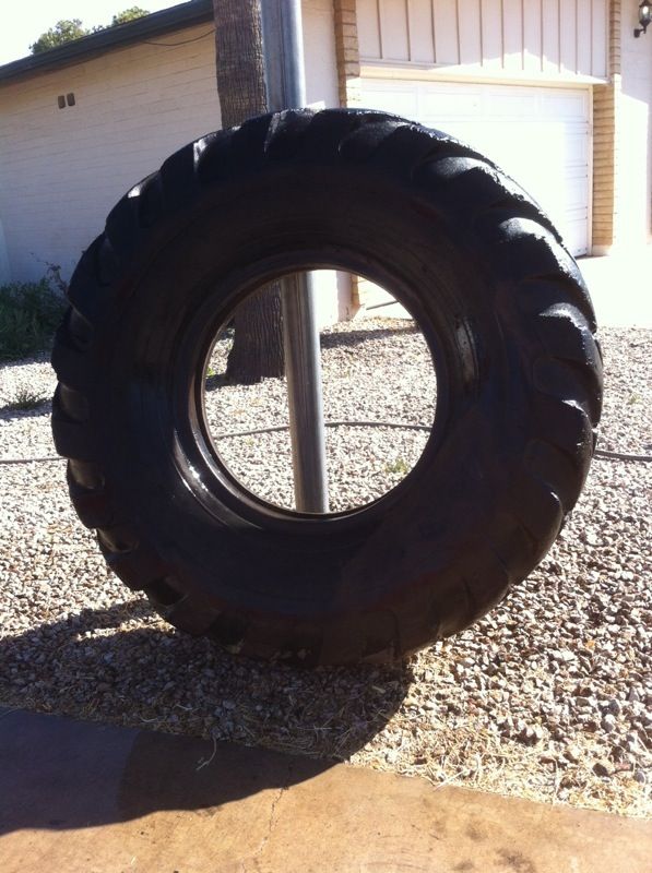 200 pound Crossfit Workout Tractor Tire