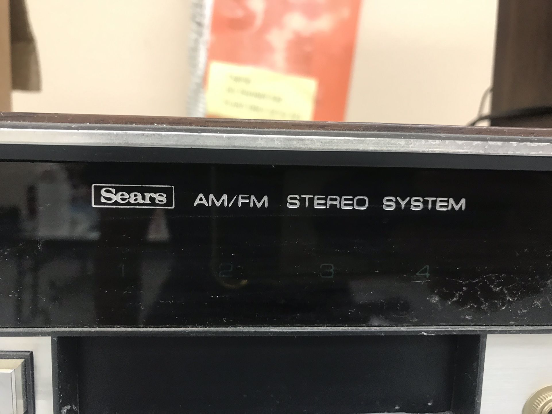 Sears Am/Fm Stereo System