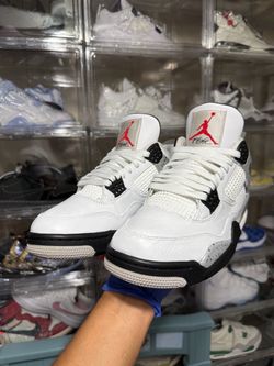 Jordan 4 White Cement sz 10M