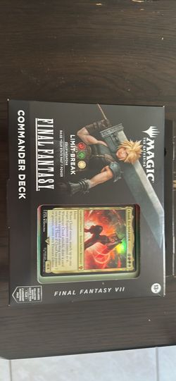 Magic the gathering Cloud limit break commander deck