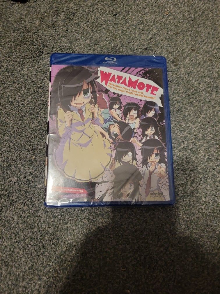 Watamote Anime Blu-ray SEALED (LATHROP PICKUP ONLY)