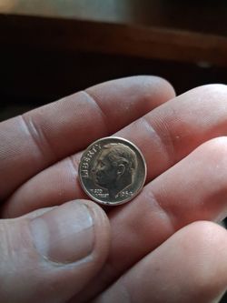 1964 silver dime