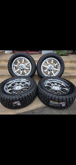 20" FUEL rims w/ 32" inch tires