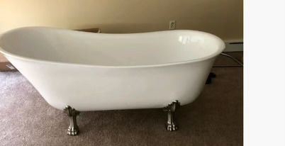 Claw Foot Soaking Tub