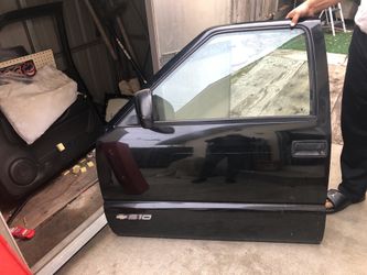 Chevy S10 Passenger Door Black