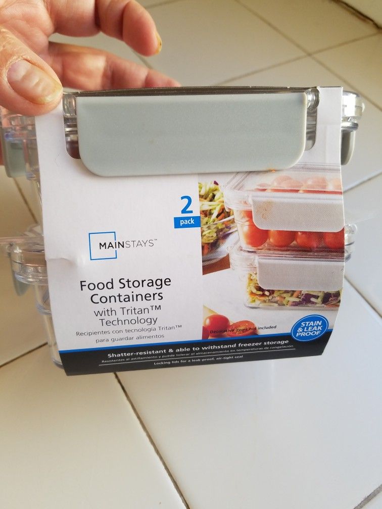 New Food Containers $5