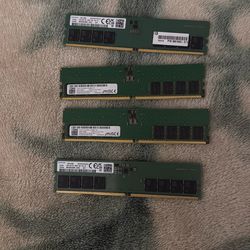1-16 & 3-32 GB Ram - DDR5