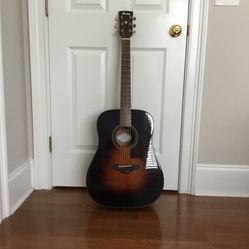 Ibanez AW400-BSG Acoustic Brown Guitar (Brown Sunburst Gloss Finish) With Pro-Lock Case & Sound Innovations Book; Cash Only, Northeast Richland County