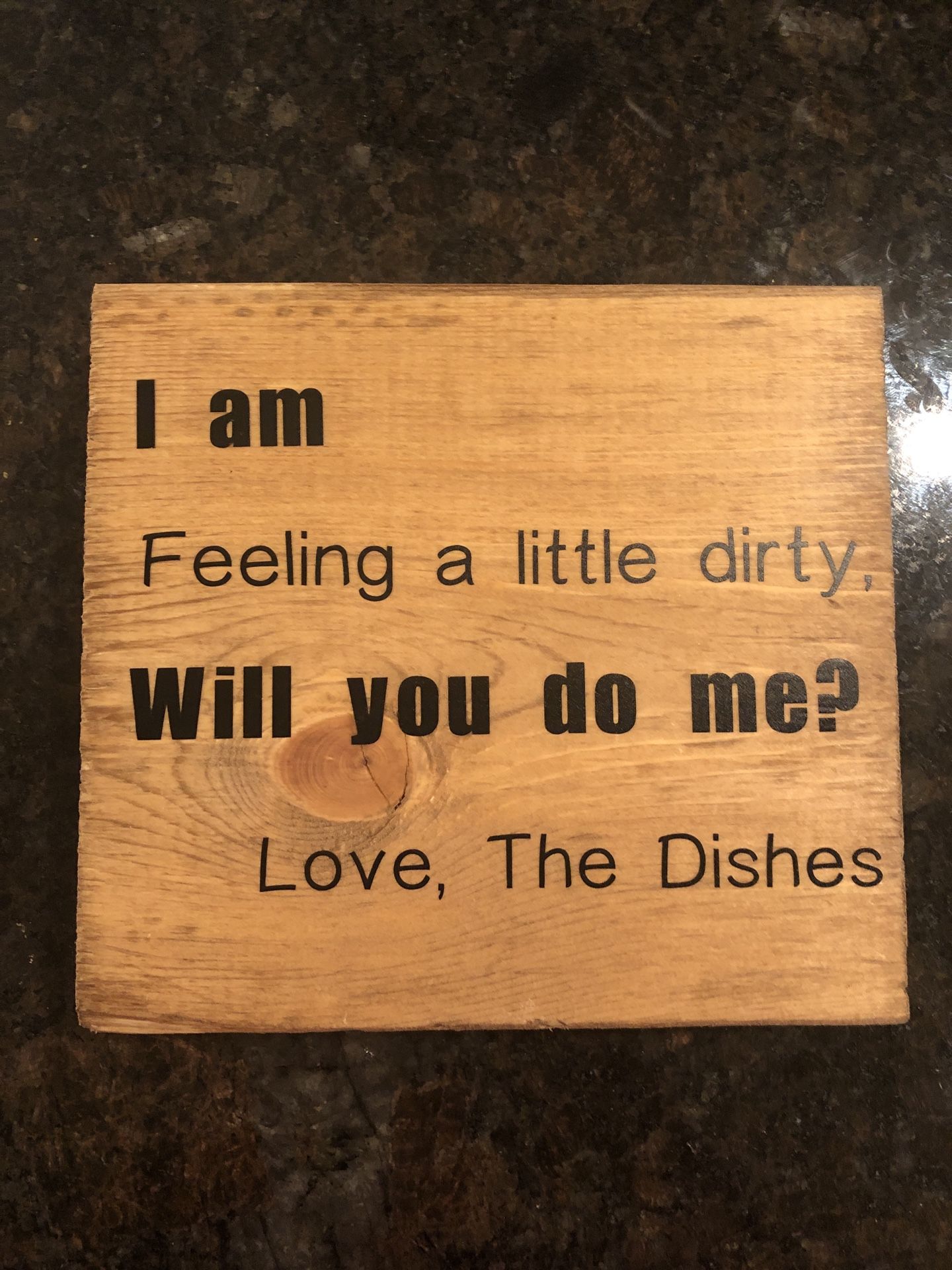 Sign 8x7x1.5