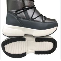 Thick Sole Soft Mid-Calf Snow Visit > Boots For Women 6.5