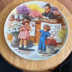 Edwin M Knowles And Norman Rockwell Decorative Plates 