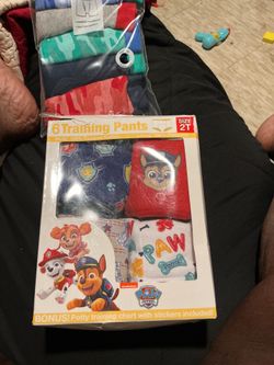 New Toddler Boys Underwear Bundle 2T-3T Paw Patrol & Wonder Nation
