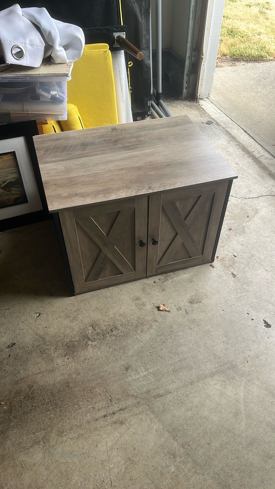 Hidden Litter box Cabinet