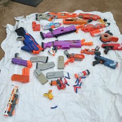 Nerf Guns And Accessories