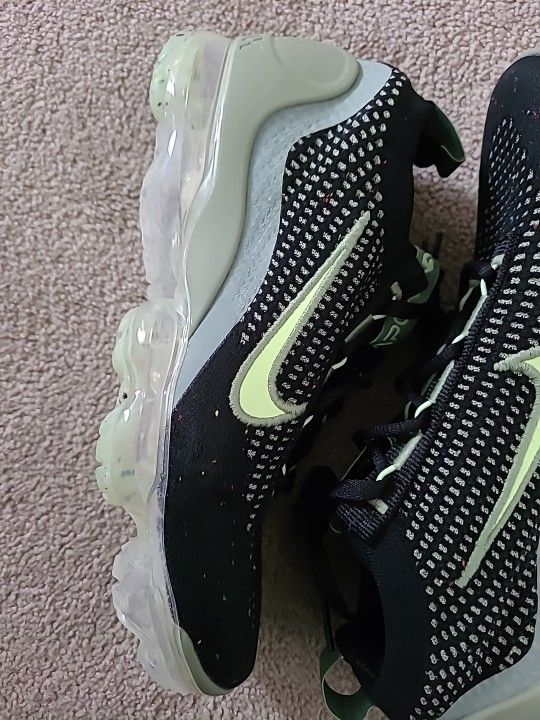 Vapormax Flyknit Vintage Green Nike Vapormax Flyknit 2021 Gs Black