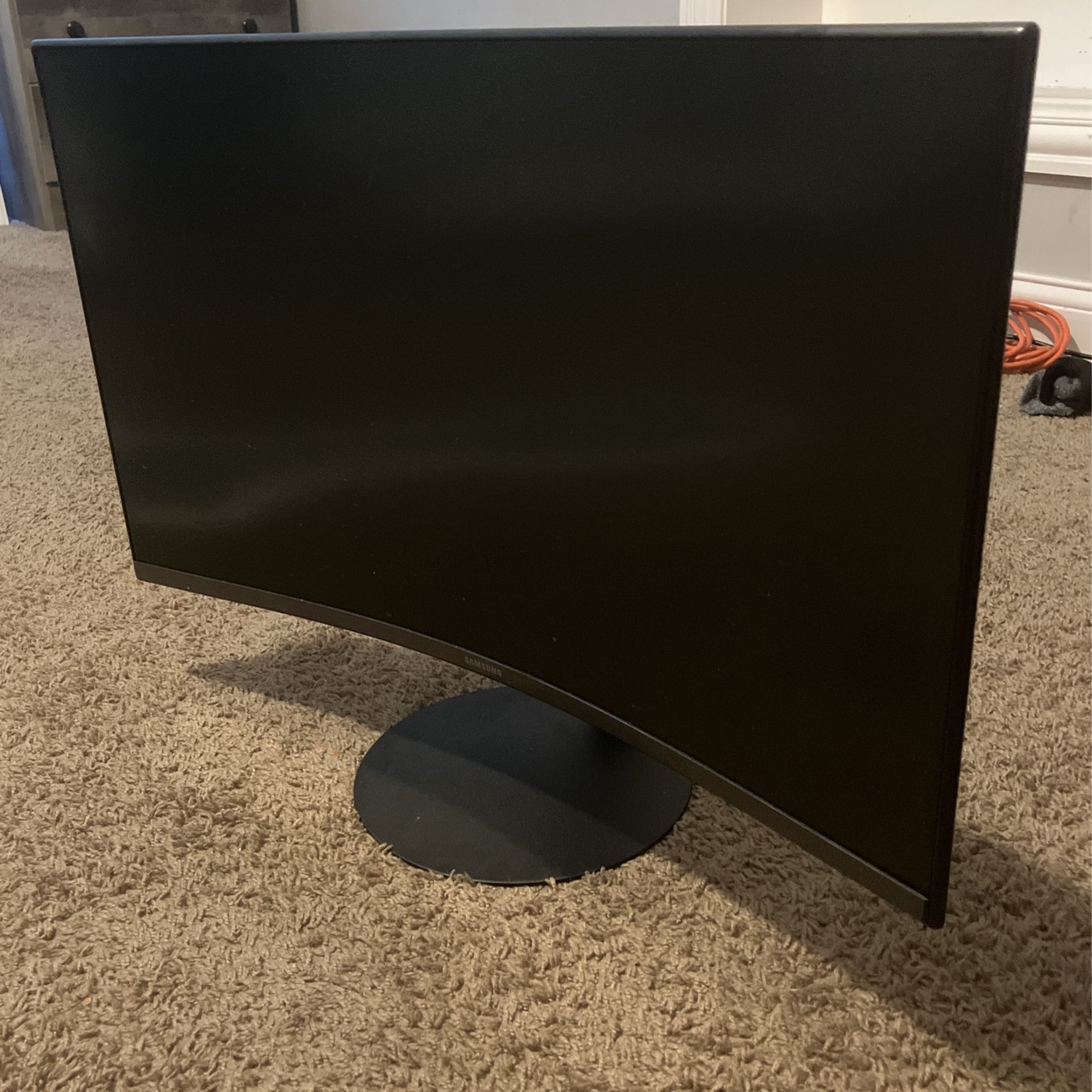 Samsung - 27" S39C series 1000R Curved FHD FreeSync Monitor (DisplayPort, HDMI) - Black /75 HZ