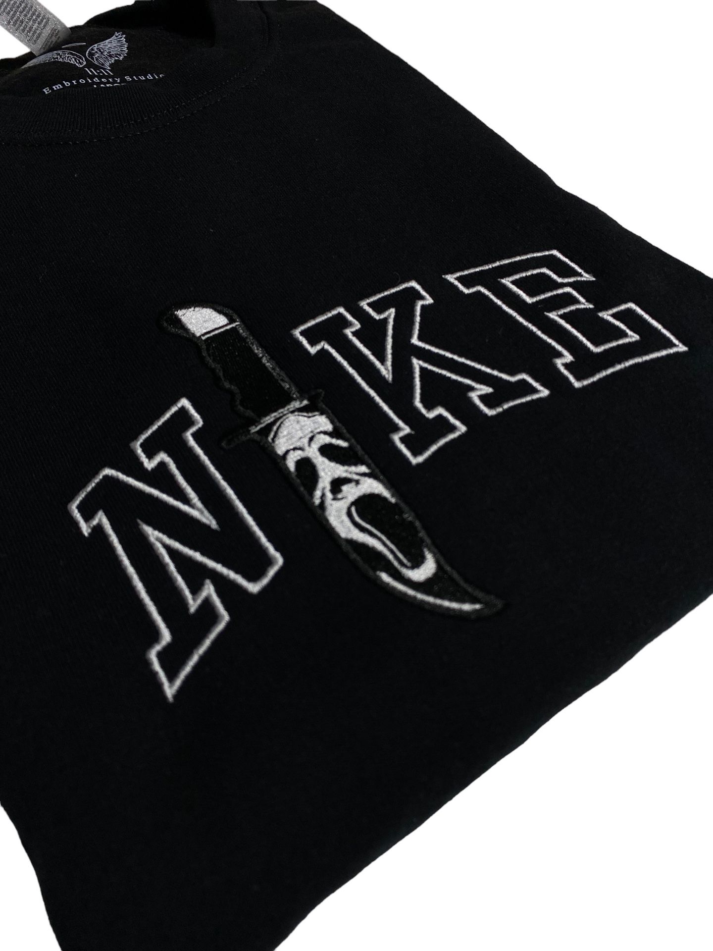 Scream Ghost face Embroidered Nike Sweater Hoodie And Crewnecks for Sale in  Baldwin Hills, CA - OfferUp