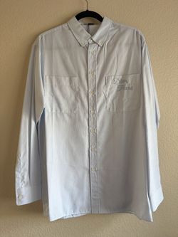 NWT Dior x Denim Tears Oxford Button Up Oversized Shirt