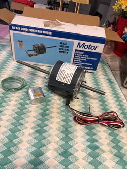 RV new AC fan motor 1/3 HP, 115V