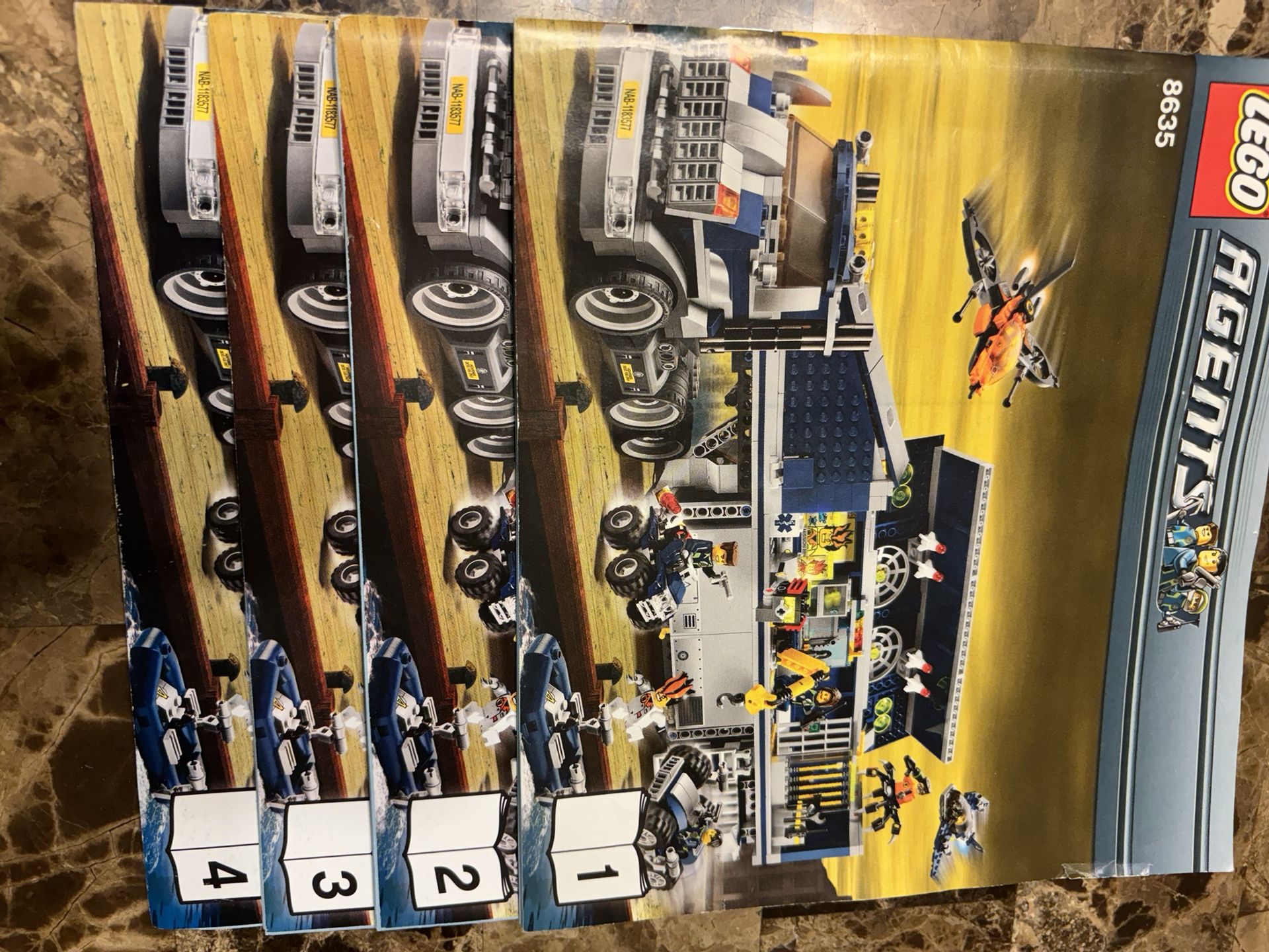 Lego Agents Mobil Command 8635