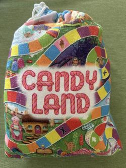 Candyland Backpack Board Game Blanket