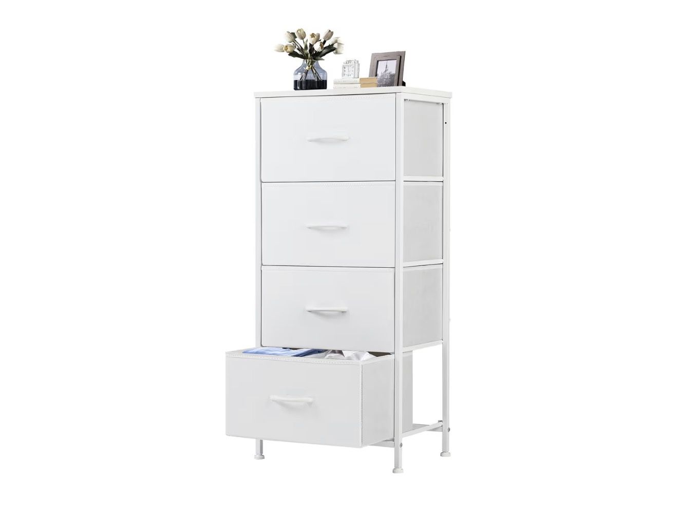 Nightstand with 4 Drawers - Mesita de noche con 4 cajones