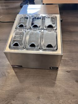 New Food Topping Refrigerator 