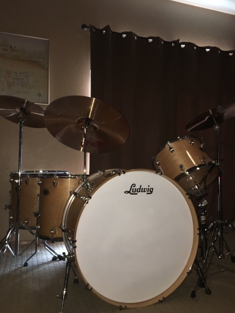 Ludwig Centennial-Zep Drum Kit - W/ Cymbals
