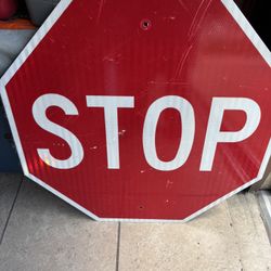 Stop sign