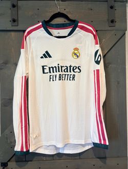 Real Madrid long sleeve jersey 2XL