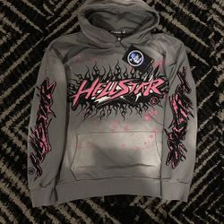 Grey Hellstar Hoodie | Size Large