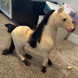 Two Horses - Fit American girl Doll Size