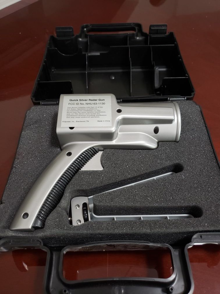 Quick Silver Radar Gun NHU-63-1130 Baseball Motor Sports Selectable modes