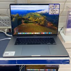 2019 Apple Macbook Pro 16” 500gb 16ram 