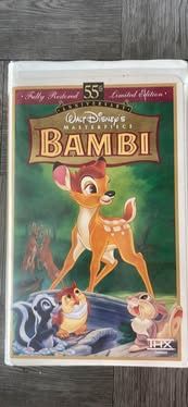 VHS Tape Bambi - Excellent Condition