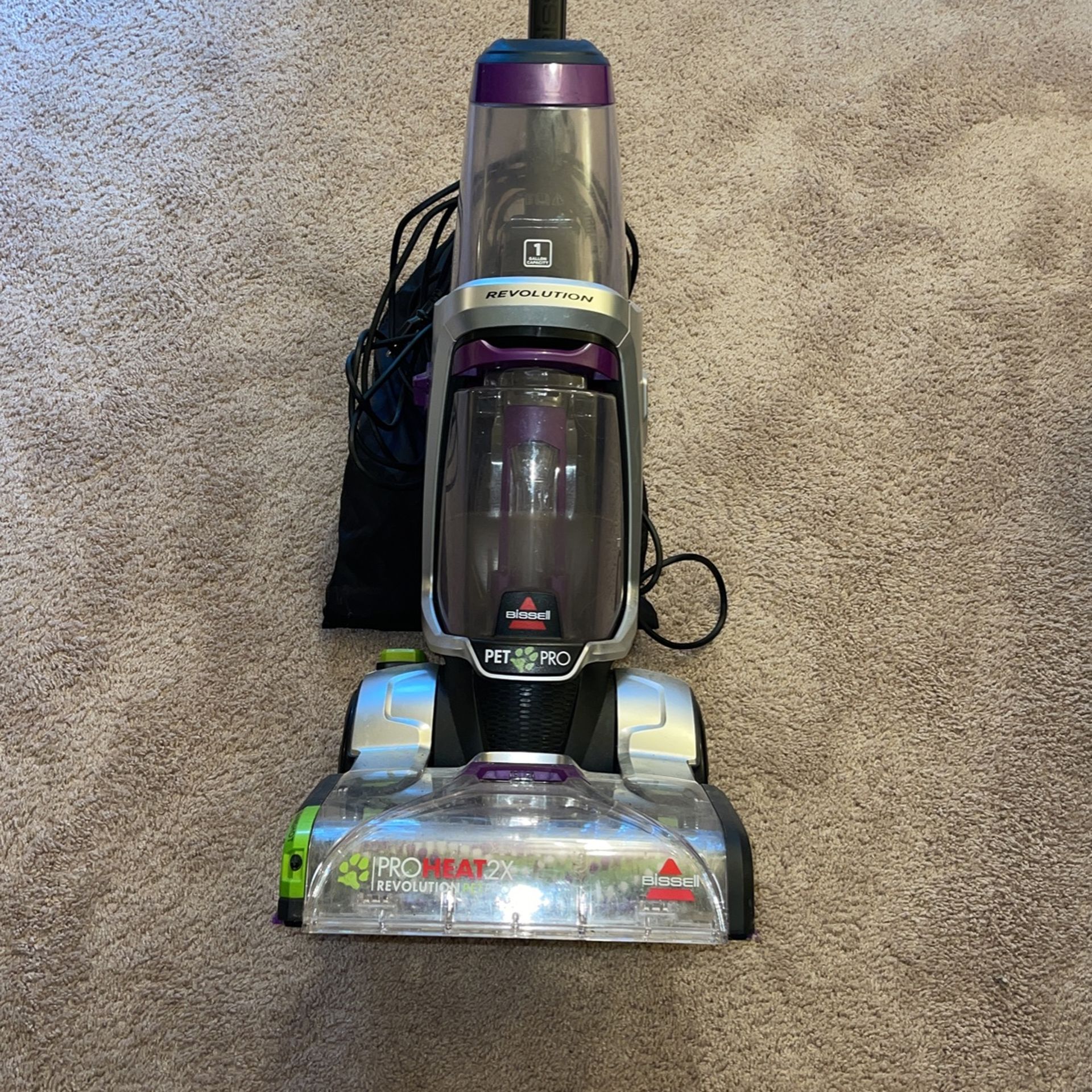 Bissel Pet Pro Revolution Carpet Steamer/Vacuum