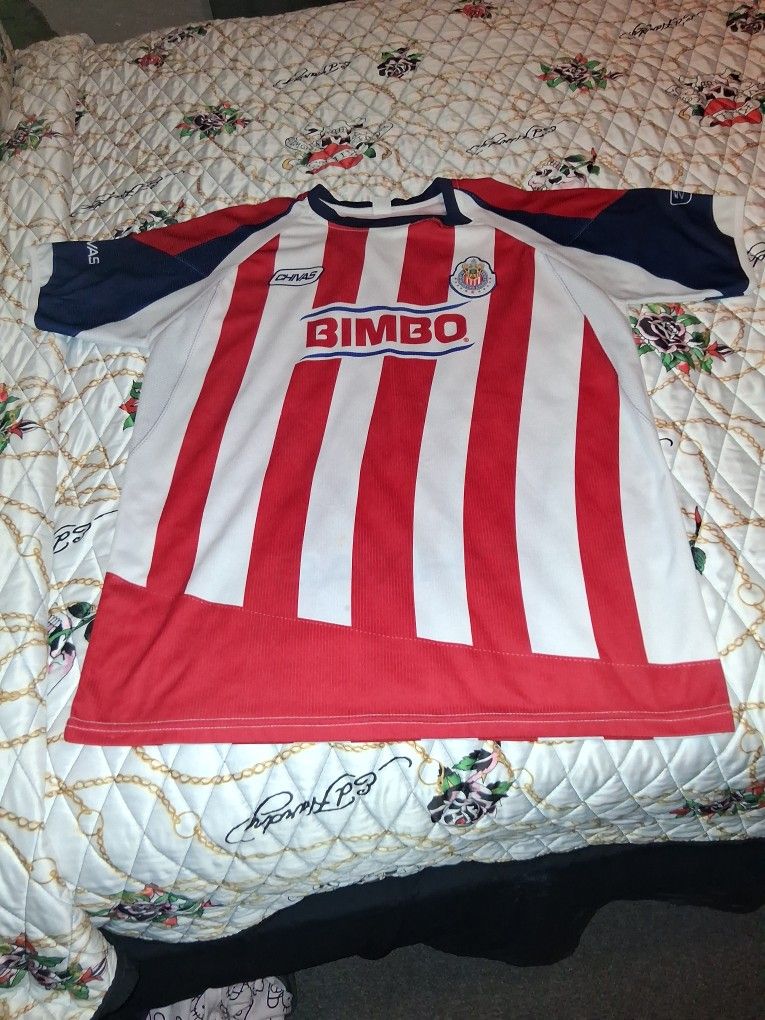 Chivas Jersey Soccer Team SIZE L.