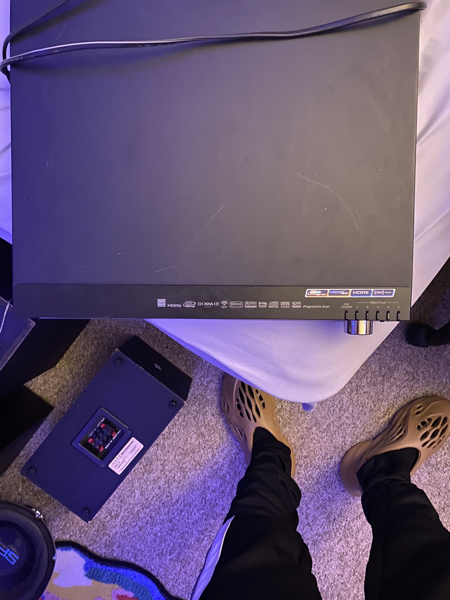 Samsung vcr and dvd player