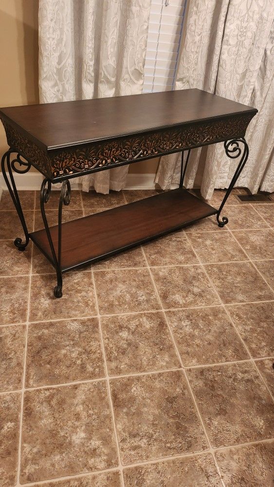 Metal Console Table