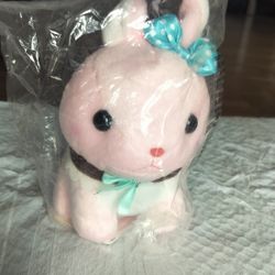 Raspberry Bunnie Plushie