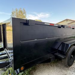 New 8x2x12 Hydraulic Utility Dump Trailer With Accessories 🔥