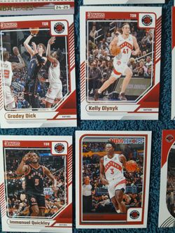 Toronto Raptors NFL CARDS