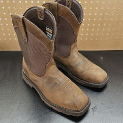 Size 8.5 D Ariat Work Boots Steel Toe